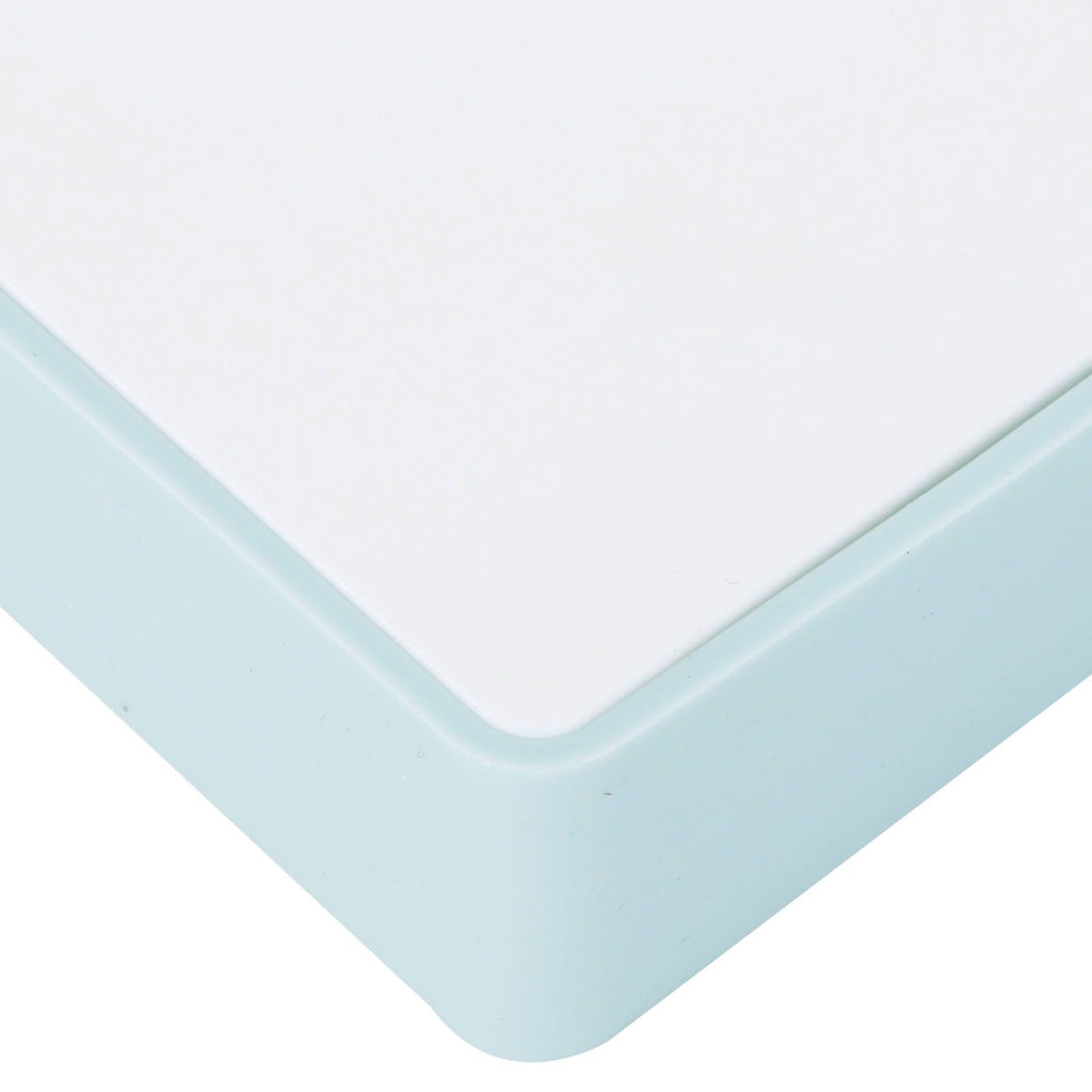 24 Slots Silicone Lipstick Organizer Makeup Cosmetics Holder Storage Box Display StandBlue