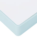 24 Slots Silicone Lipstick Organizer Makeup Cosmetics Holder Storage Box Display StandBlue