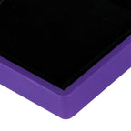 LED Jewelry Display Pendant Necklace Gift Box Ring Case Engagement Wedding SupplyPurple