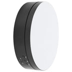 3 Speeds Electric Rotating Display Stand 360 Degree Turntable Jewelry Holder USB ChargingBlack