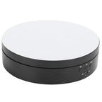 3 Speeds Electric Rotating Display Stand 360 Degree Turntable Jewelry Holder USB ChargingBlack
