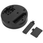 3 Speeds Electric Rotating Display Stand 360 Degree Turntable Jewelry Holder USB ChargingBlack