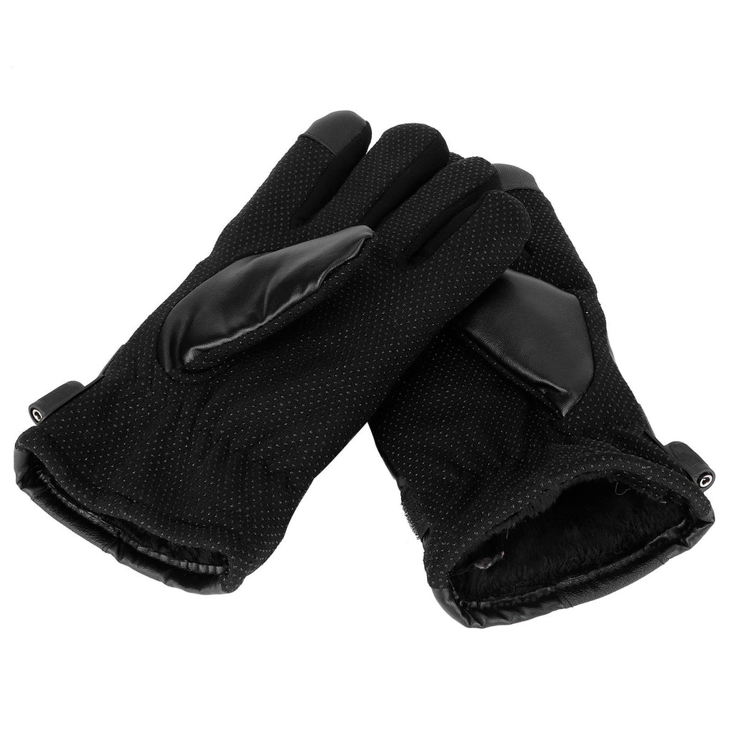 Winter Motorcycle Gloves Outdoor Electric Heating USB Powered Touch Screen Full Finger GlovesTemperature Adjustment Version