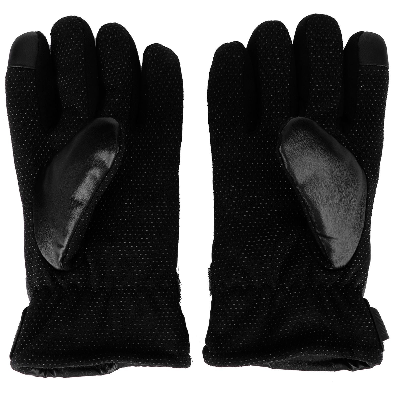 Winter Motorcycle Gloves Outdoor Electric Heating USB Powered Touch Screen Full Finger GlovesTemperature Adjustment Version