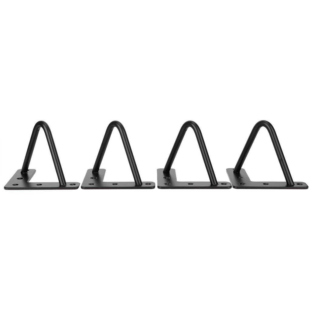 4Pcs Wrought Iron Table Leg U-Shaped Desk Support Legs Furniture Hardware AccessoriesS