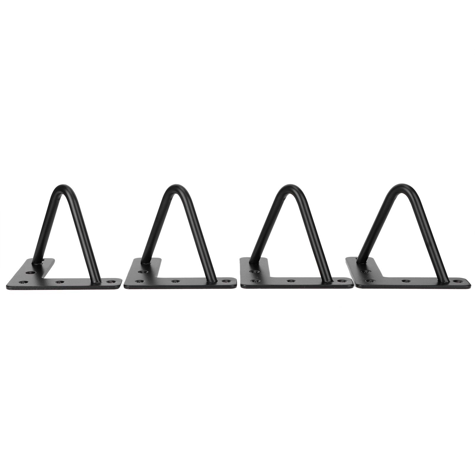 4Pcs Wrought Iron Table Leg U-Shaped Desk Support Legs Furniture Hardware AccessoriesS + Accessories