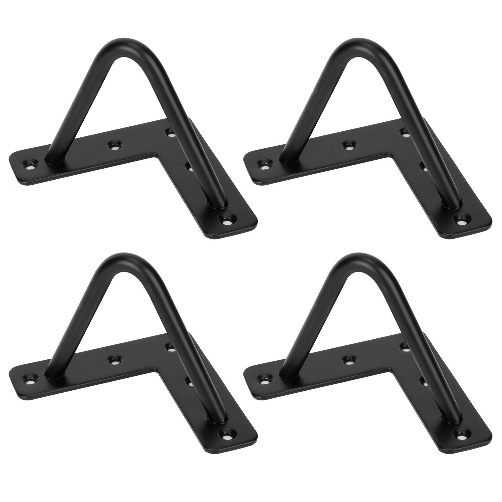 4Pcs Wrought Iron Table Leg U-Shaped Desk Support Legs Furniture Hardware AccessoriesS + Accessories