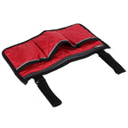 Multifunctional Wheelchair Side Hanging Bag Office Chair Storage Bag Armrest Pouch OrganizerWine Red