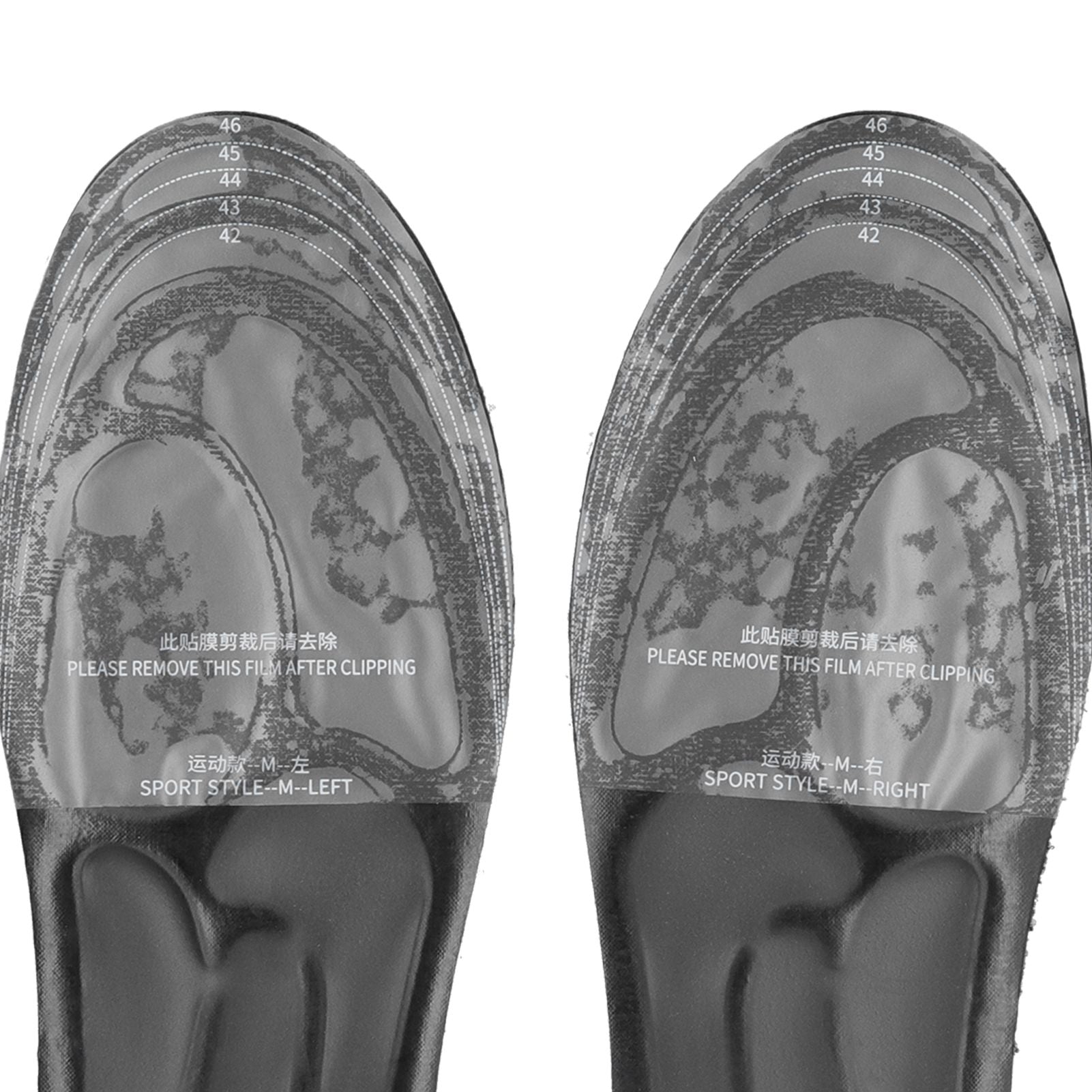Arch Support Insoles Shoe Inserts Shock Absorption Buffer Deodorant Shoe Pad for Men and WomenS
