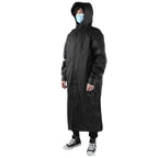 Hooded Raincoat Portable EVA Waterproof Outdoor Rainwear for Camping Hiking RidingL