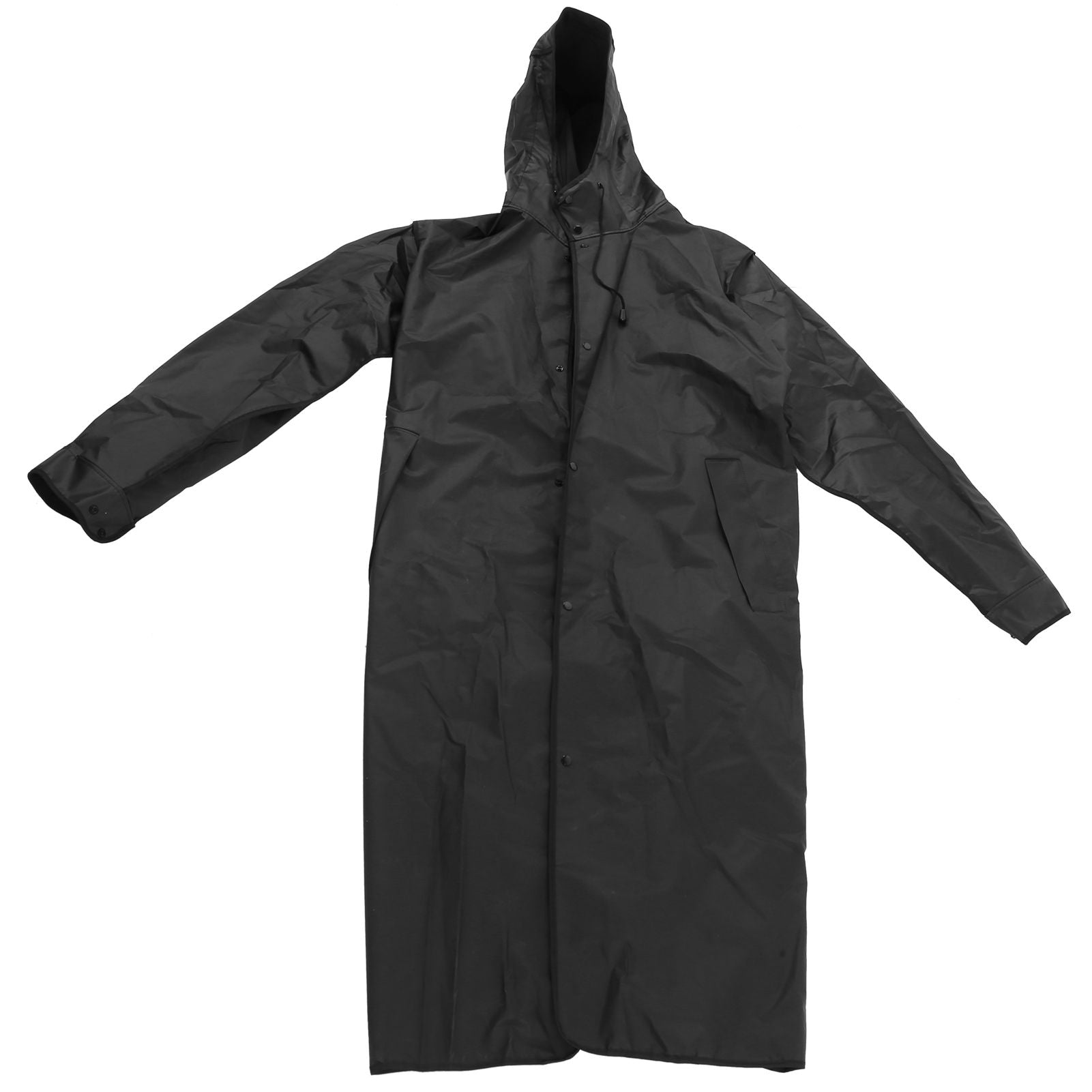 Hooded Raincoat Portable EVA Waterproof Outdoor Rainwear for Camping Hiking RidingXL