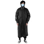 Hooded Raincoat Portable EVA Waterproof Outdoor Rainwear for Camping Hiking RidingXL