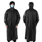 Hooded Raincoat Portable EVA Waterproof Outdoor Rainwear for Camping Hiking RidingXXL