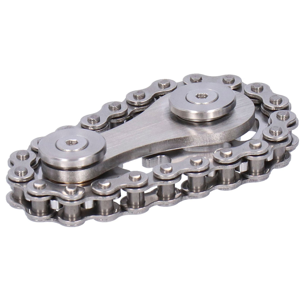 Gyroscope Sprockets Chains Flywheel Stress Relief Decompression Toys for Kids AdultsStainless Steel