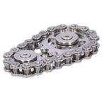 Gyroscope Sprockets Chains Flywheel Stress Relief Decompression Toys for Kids AdultsStainless Steel