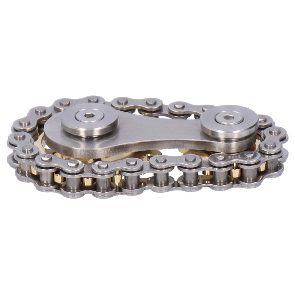 Gyroscope Sprockets Chains Flywheel Stress Relief Decompression Toys for Kids Adults(Gear GoldPlated )