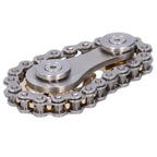 Gyroscope Sprockets Chains Flywheel Stress Relief Decompression Toys for Kids Adults(Gear GoldPlated )