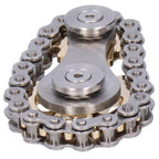 Gyroscope Sprockets Chains Flywheel Stress Relief Decompression Toys for Kids Adults(Gear GoldPlated )