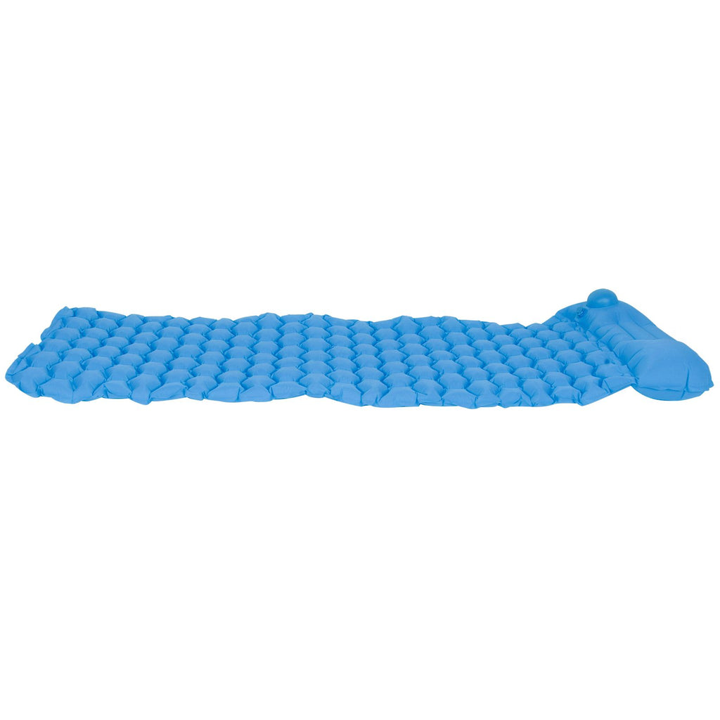 Inflatable Sleeping Pad Mat Portable Air Bed for Outdoor Camping Hiking Travel BeachPeacock Blue
