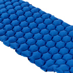 Camping Sleeping Pad Mat Foot Press Inflatable Cushion Mattress for Tent Hiking TravelRoyalblue
