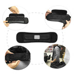 Shoulder Strap Pads Non Slip Guitar Strap Decompression Cushion for Backpack Sport Bag Black(S )