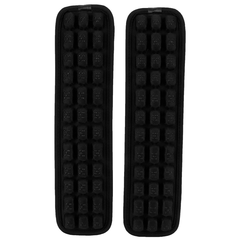 2Pcs Infrared Shoulder Strap Pad Detachable Backpack Decompression Belt Cushion Accessory BlackL