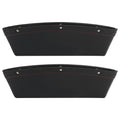 2Pcs Car Seat Slit Organizer Storage Pockets Bag Side Holder for Phone Money Cards KeysBlack