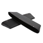 2Pcs Car Seat Slit Organizer Storage Pockets Bag Side Holder for Phone Money Cards KeysBlack