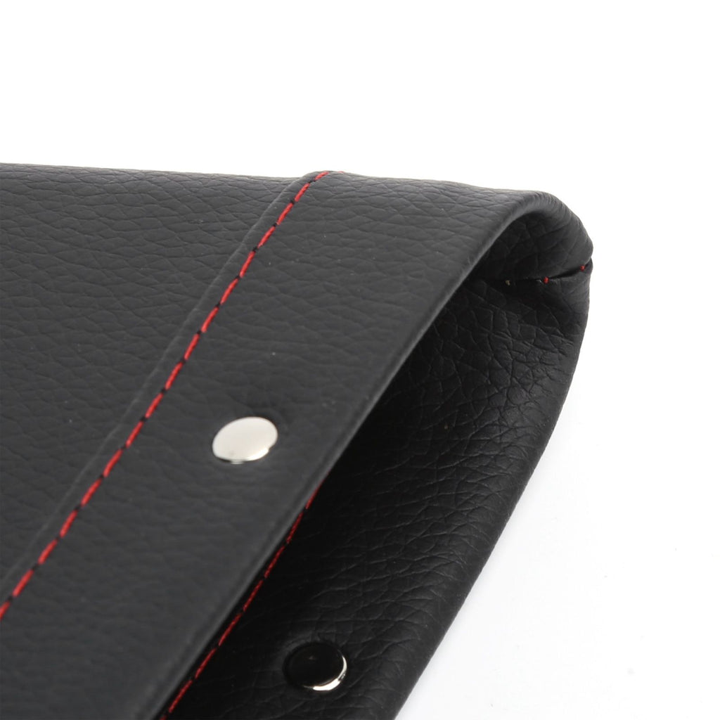 2Pcs Car Seat Slit Organizer Storage Pockets Bag Side Holder for Phone Money Cards KeysBlack