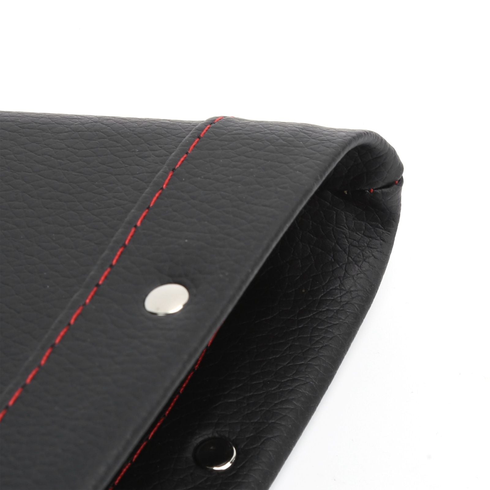 2Pcs Car Seat Slit Organizer Storage Pockets Bag Side Holder for Phone Money Cards KeysBlack