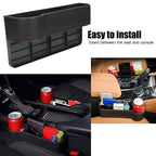 Car Seat Gaps Organizer Multifunctional Storage Box Water Cup Holder Car SuppliesDriver Side
