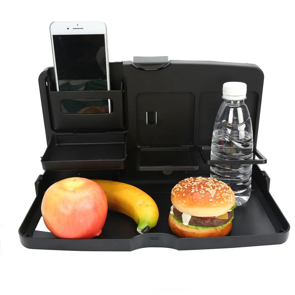 Car Food Tray Multi‑Functional Portable Folding Car Vehicle Seat Food Meal Snack Tray