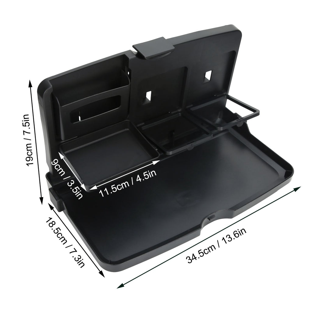 Car Food Tray Multi‑Functional Portable Folding Car Vehicle Seat Food Meal Snack Tray