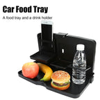 Car Food Tray Multi‑Functional Portable Folding Car Vehicle Seat Food Meal Snack Tray