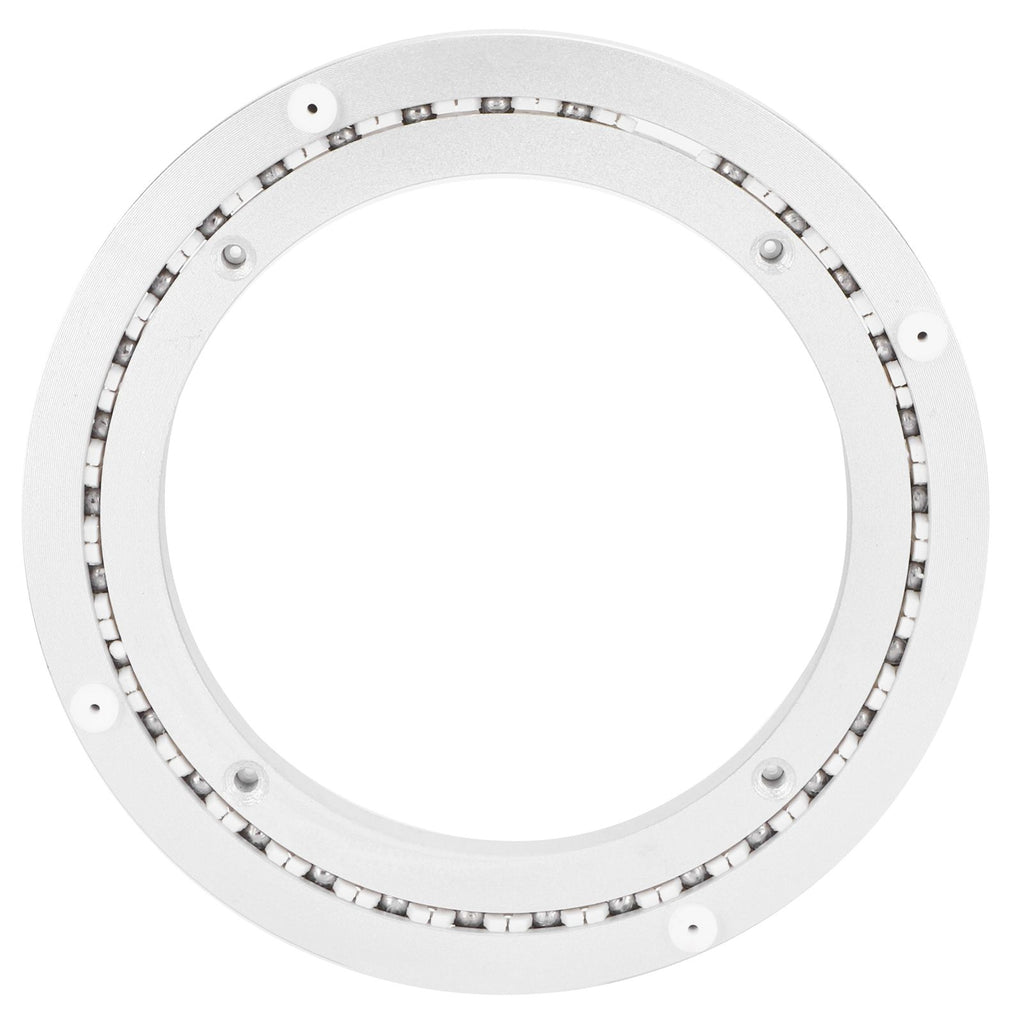Heavy Duty Aluminium Alloy Rotating Bearing Turntable Round Smooth Mute Dining Table Plate8in