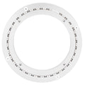 Heavy Duty Aluminium Alloy Rotating Bearing Turntable Round Smooth Mute Dining Table Plate8in