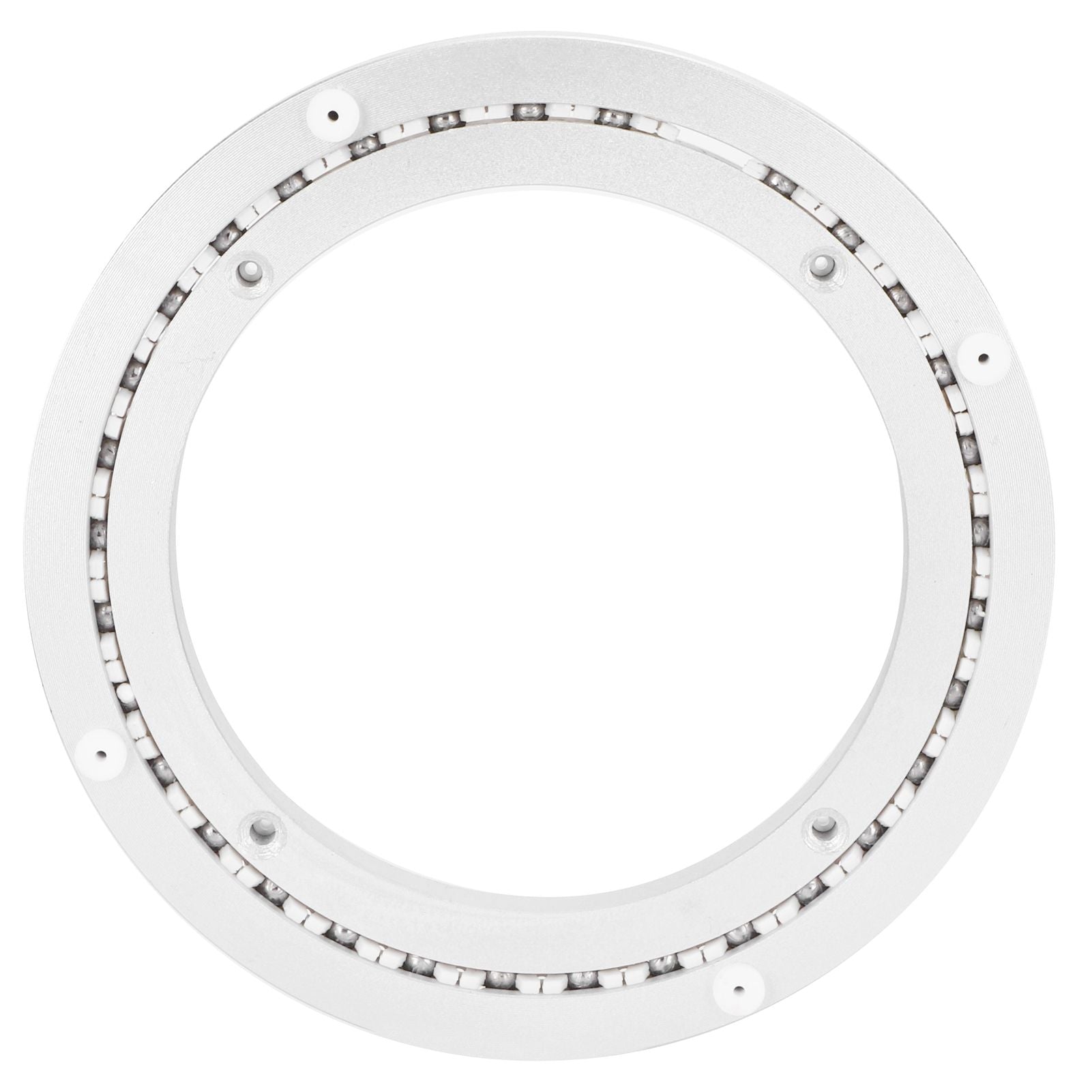 Heavy Duty Aluminium Alloy Rotating Bearing Turntable Round Smooth Mute Dining Table Plate8in