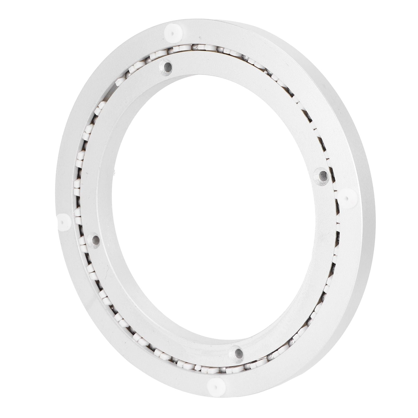 Heavy Duty Aluminium Alloy Rotating Bearing Turntable Round Smooth Mute Dining Table Plate8in