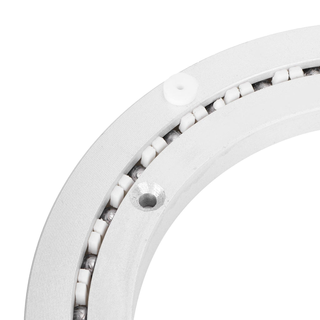 Heavy Duty Aluminium Alloy Rotating Bearing Turntable Round Smooth Mute Dining Table Plate8in