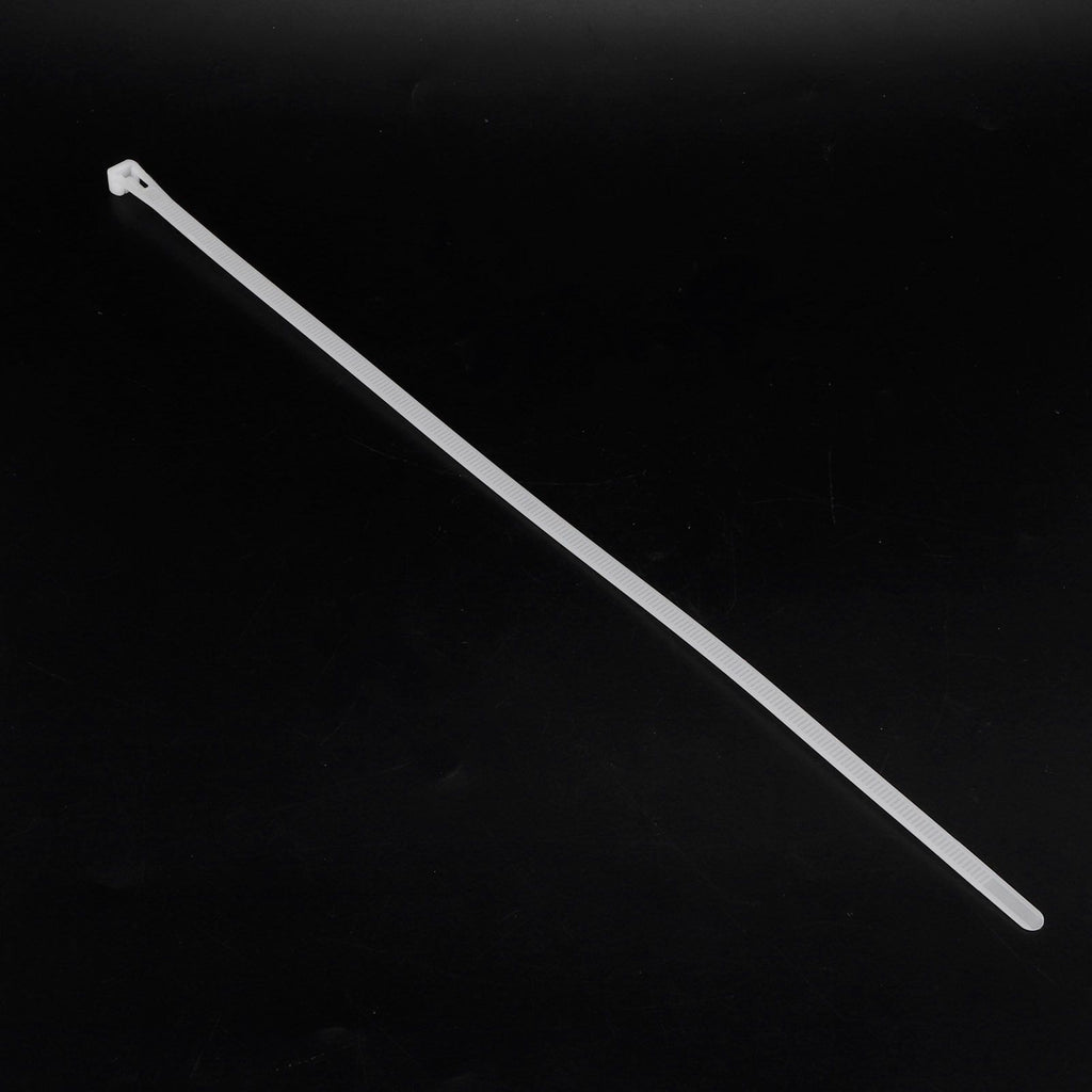 100Pcs Cable Ties Multiple Use Fastener Thick Thin Nylon Zip Wraps Supplies 8 x 400White