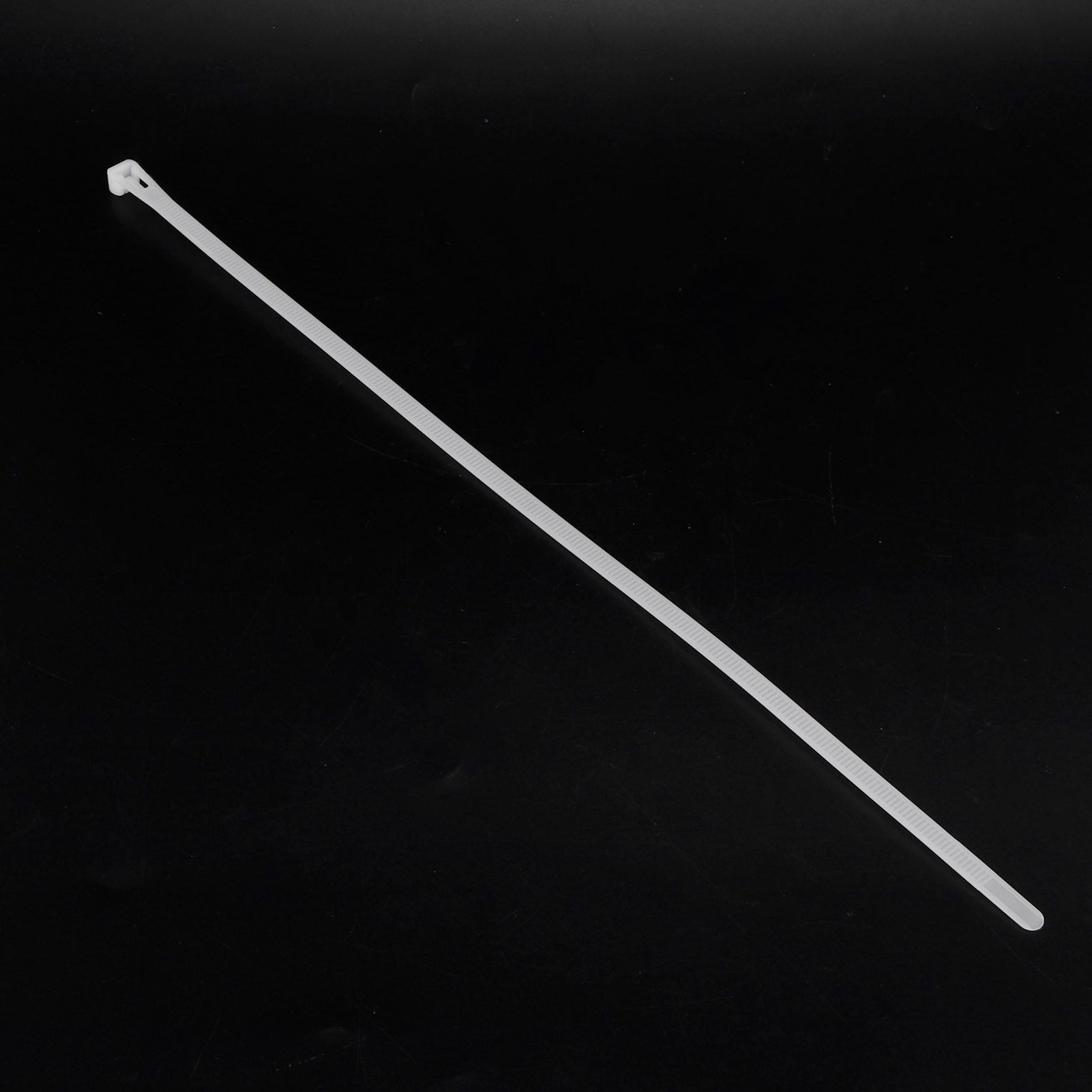 100Pcs Cable Ties Multiple Use Fastener Thick Thin Nylon Zip Wraps Supplies 8 x 400White