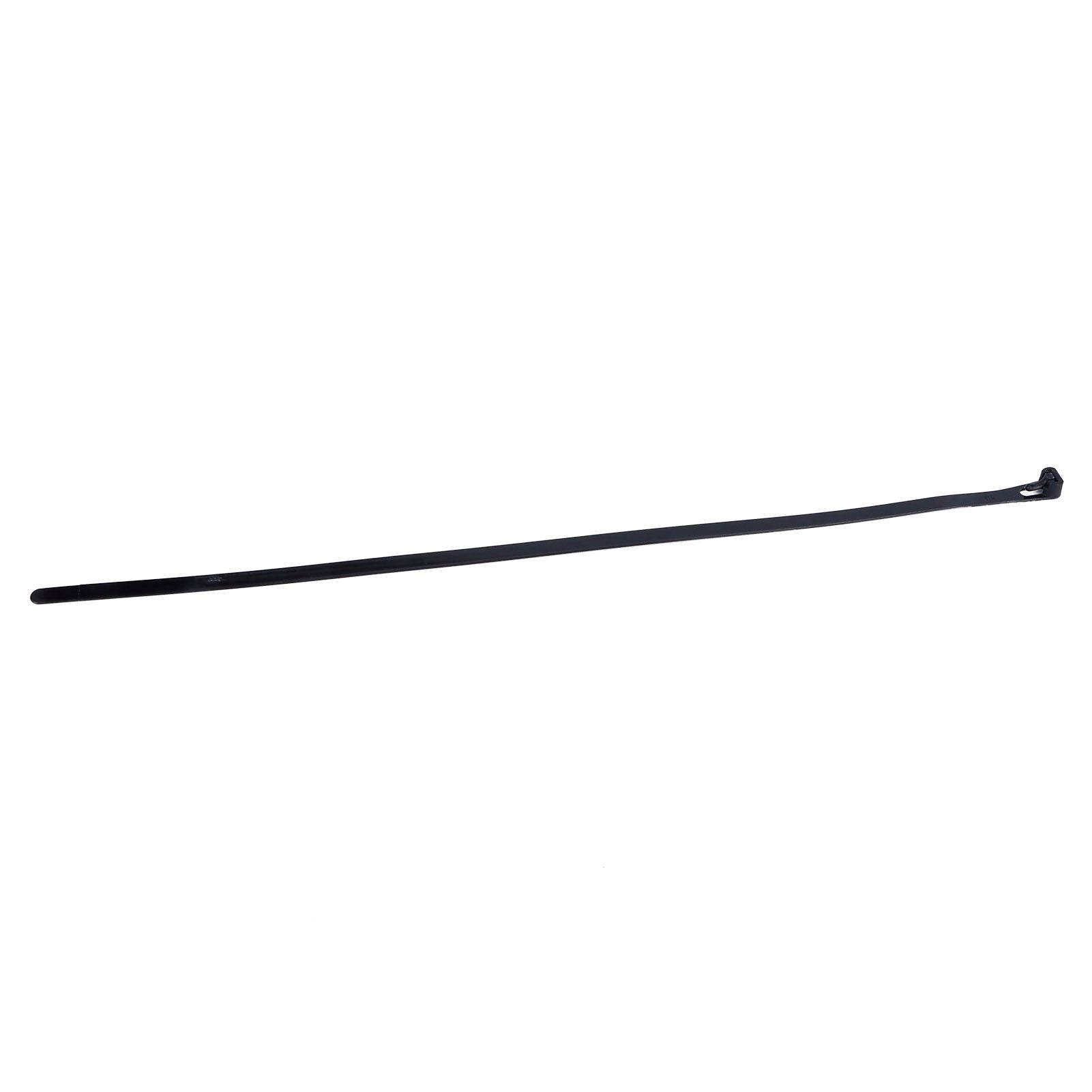 100Pcs Cable Ties Multiple Use Fastener Thick Thin Nylon Zip Wraps Supplies 8 x 400Black