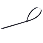 100Pcs Cable Ties Multiple Use Fastener Thick Thin Nylon Zip Wraps Supplies 8 x 400Black