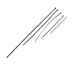 5Packs Cable Ties Zip Wraps Set Disposable Nylon Wire Cord Strap Fastener Fastening OrganizerBlack