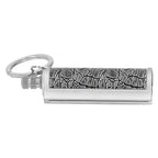 Cigarette Lighter Matchstick Kerosene Lighter Waterproof Lighter Outdoor Vintage Key ChainGray