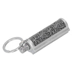 Cigarette Lighter Matchstick Kerosene Lighter Waterproof Lighter Outdoor Vintage Key ChainGray