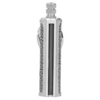 Cigarette Lighter Matchstick Kerosene Lighter Waterproof Lighter Outdoor Vintage Key ChainGray
