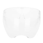Anti-Fog Transparent Face Shield Full Face Covering Protective Visor for Office School Restaurants