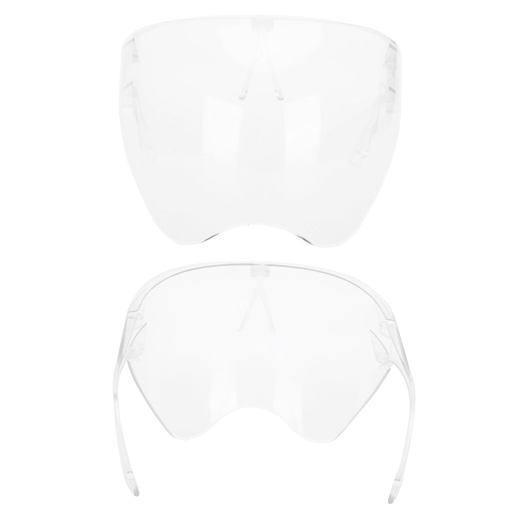 Anti-Fog Transparent Face Shield Full Face Covering Protective Visor for Office School Restaurants