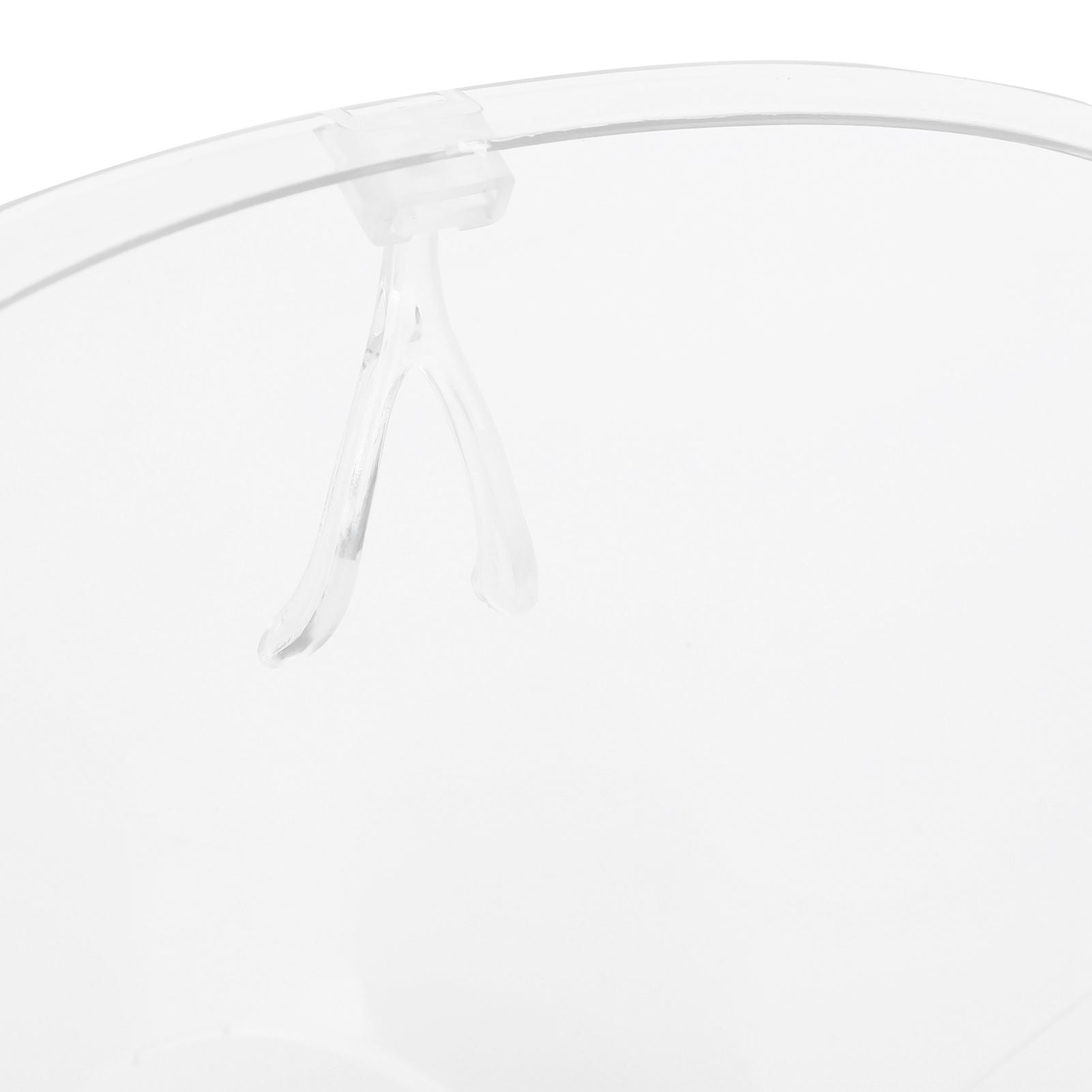 Anti-Fog Transparent Face Shield Full Face Covering Protective Visor for Office School Restaurants